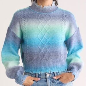 NYC Knits by the Sweater Dept Women’s Space Dye Pullover